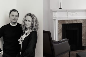 Guillaume Alan - Architecte d'intérieur - Emilie Le Corre - Appartement à Hyde Park à Londres - Cheminée blanche - Fauteuil en cuir noir - Parquet ancien - Signatures Singulières - Magazine digital des talents Français
