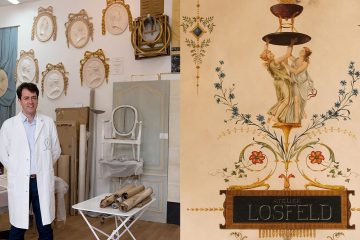 Hugues Losfeld - peintre en décor - restauration et création de décors muraux peints - grotesque et trompe l'oeil - Signatures Singulières - Magazine digital des talents Français