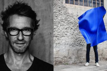 Martin Berger - Artiste plasticien et designer - peinture acrylique monochrome bleue - bleu aquatique - signatures Singulières Magazine - magazine digital des talents français