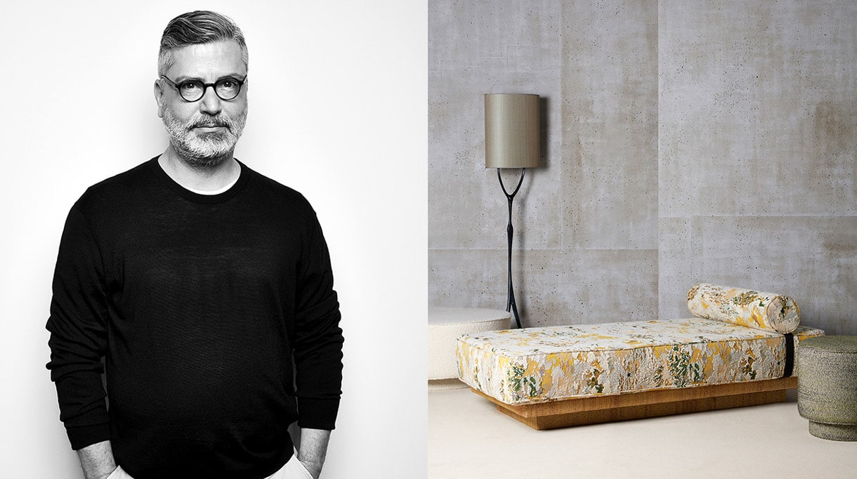 duvivier canapes - lit de repos - tissu methaphores paris - villa cavrois - guillaume hinfray - signatures singulieres - le magazine des talents francais